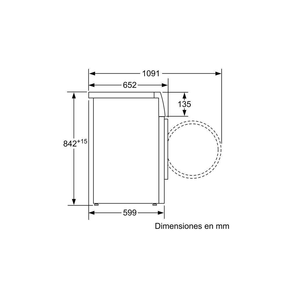 neff r8380x4eu asciugatrice 8 kg libero posizionamento