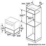 bosch BIE630NS1 acciaio inox cassetto accessorio