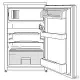 smeg fa120aps Frigorifero monoporta, 54,5 cm, silver