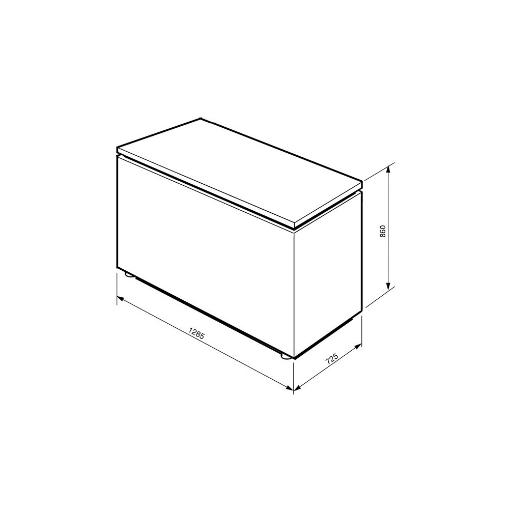 smeg cv31x2pne Congelatore verticale, 60 cm, acciaio inox antimpronta