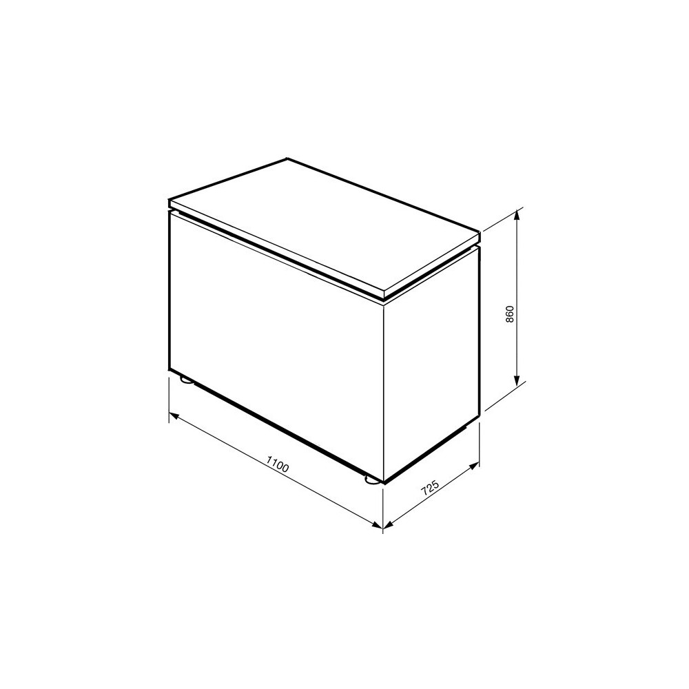 smeg cv31x2pne Congelatore verticale, 60 cm, acciaio inox antimpronta