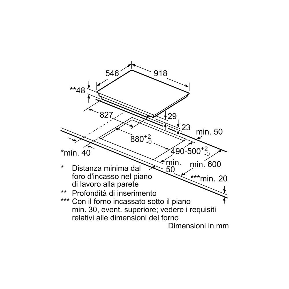 neff t59tt60n0 Piano FlexInduction, 90 cm twist pad 
