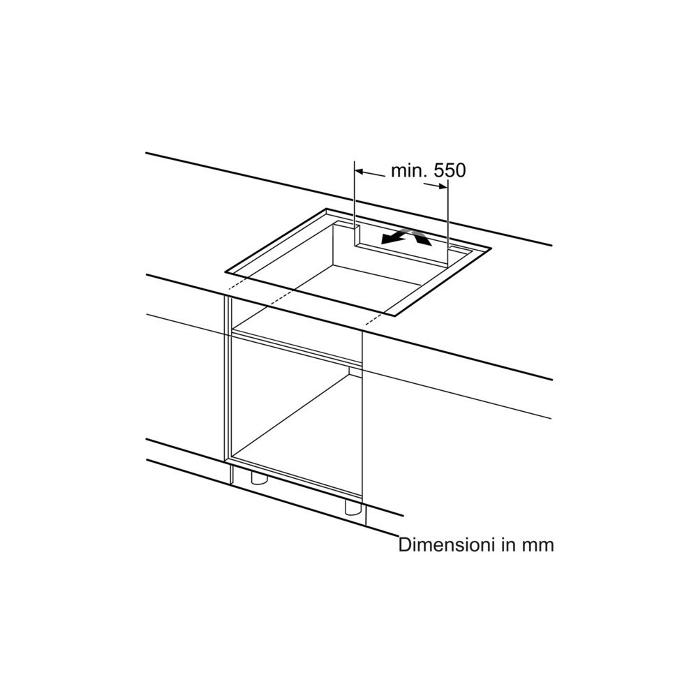 neff t54t73n2 piano induzione 70 cm flex induction