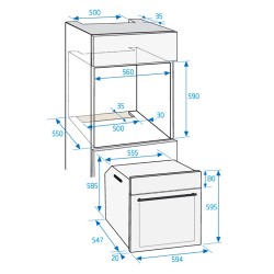 Beko BIR36100XOS Horno multifuncional BekoPro line