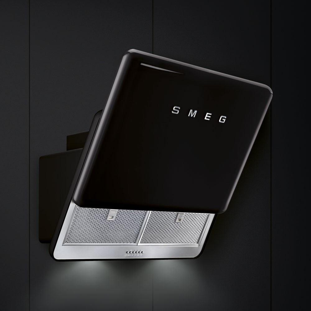 smeg KFAB75CR Capucha de pared, estética Anni '50, crema, 75 cm