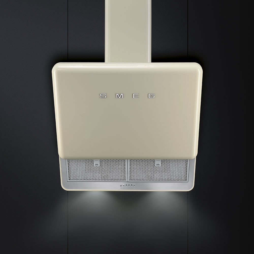 smeg KFAB75CR Стены, эстетика Anni '50, крем, 75 см