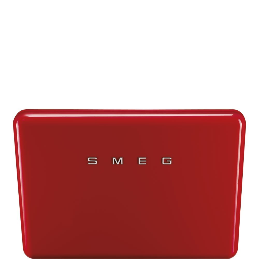 smeg KFAB75RD Capota de pared, estética Anni '50, rojo, 75 cm