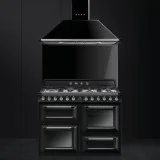 smeg TR4110BL1 Cucina Victoria, nero, 110x60. Classe A