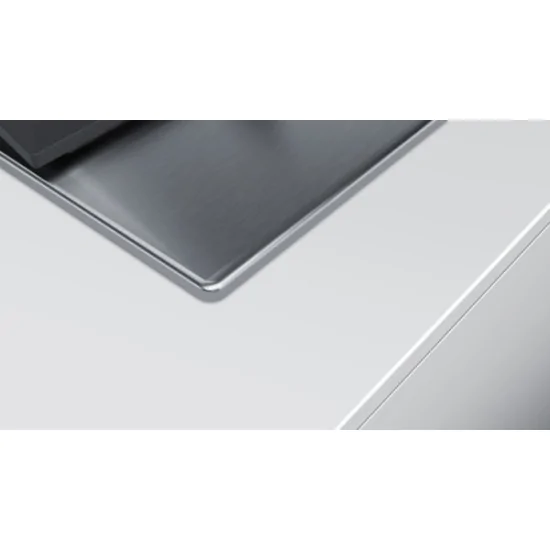 siemens EC845SB90E Plan de gaz 5 feux 75cm en acier inoxydable grilles en fonte