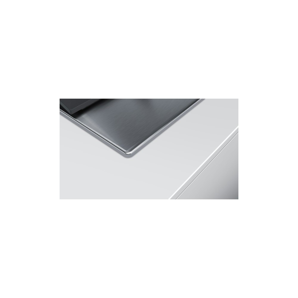 siemens EC845SB90E Plan de gaz 5 feux 75cm en acier inoxydable grilles en fonte