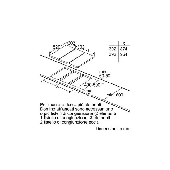 siemens Piano Cottura Induction 30 cm,EH375FBB1E