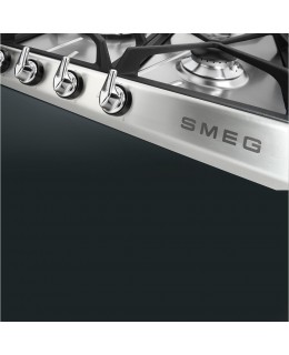smeg SR975XGH plaque de cuisson, 70 cm, en acier inoxydable. esthétique Victoria