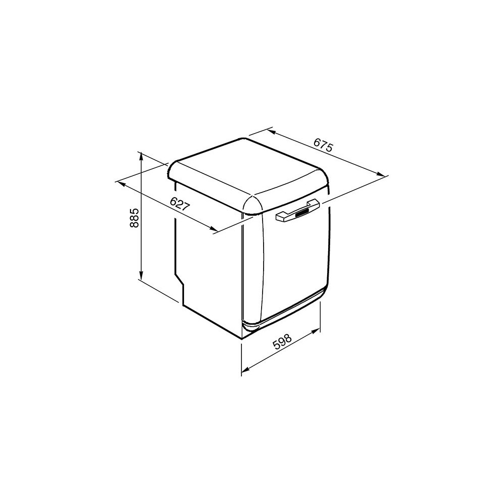 smeg LVFABBL dishwasher aesthetic treaty 
