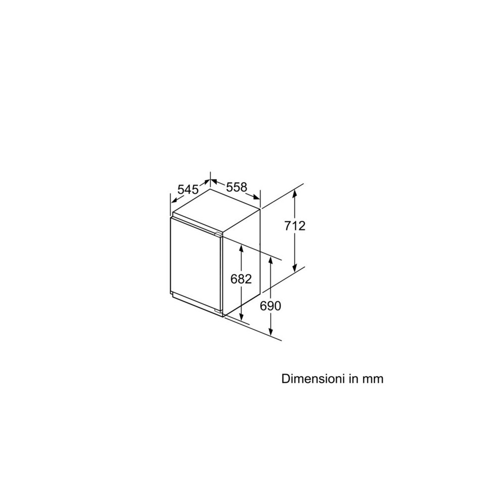 siemens GI11VAD30 Congelatore integrabile