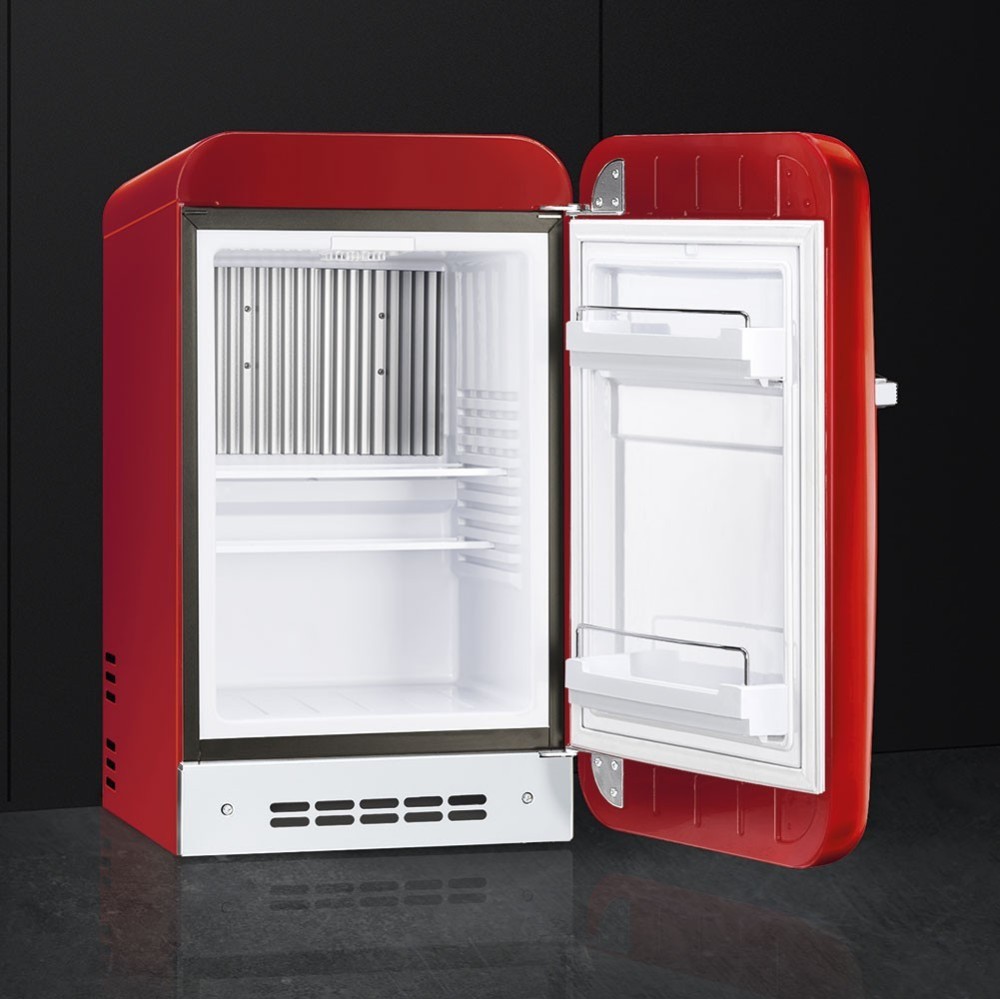 smeg FAB5LR Minibar anni '50, rosso, 40 cm.