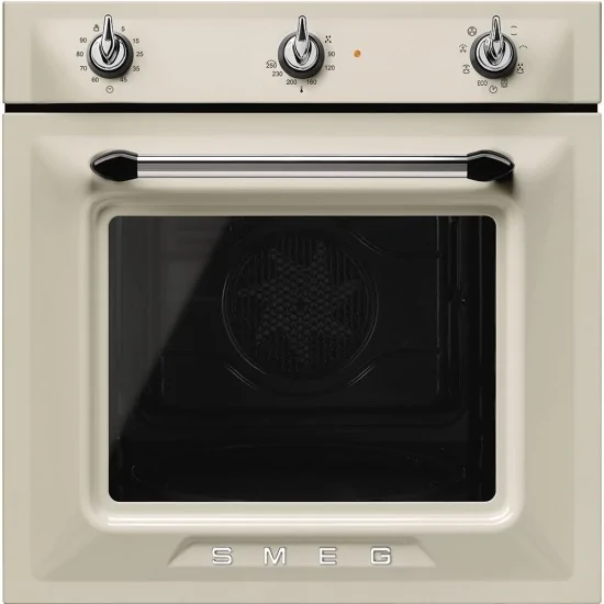 smeg sf6903p Four à convection, 60 cm, crème