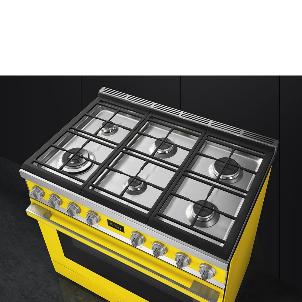 smeg portofino CPF9GMR Cucina Portofino rosso