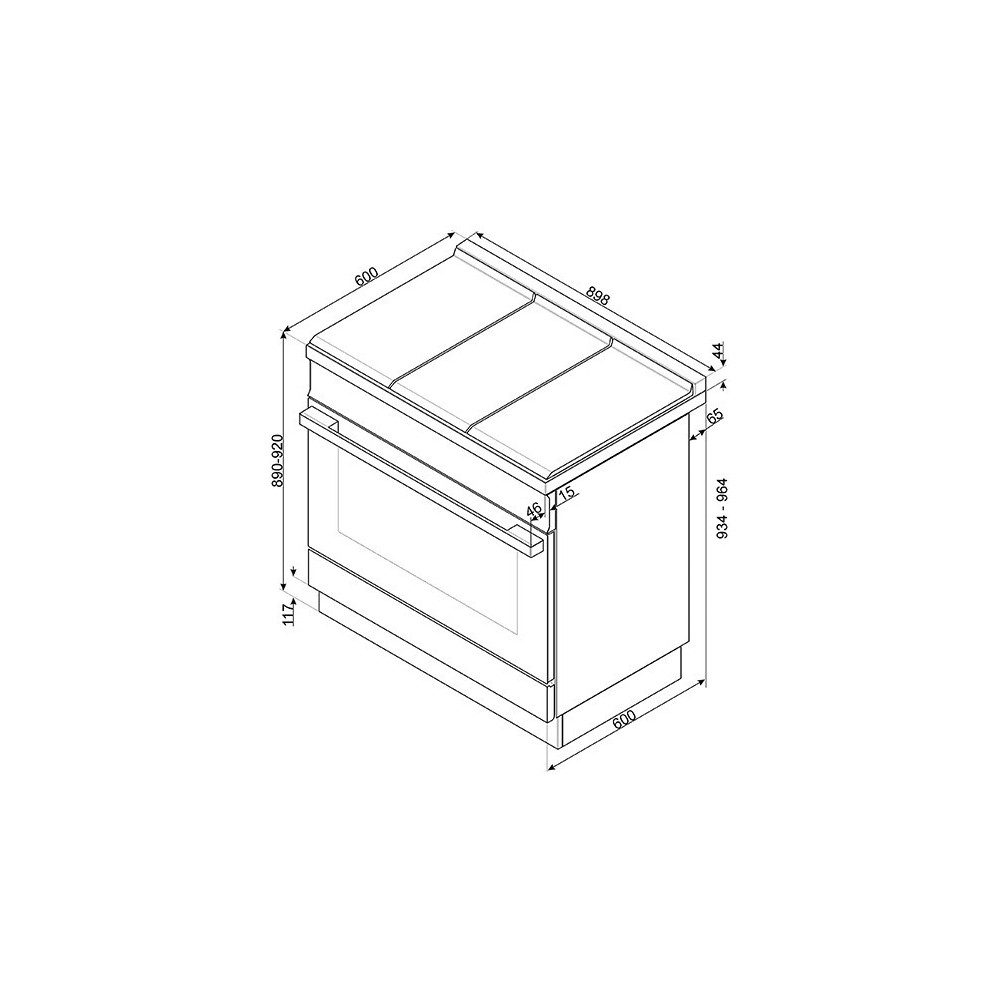 smeg 波托菲诺 CPF9GPR 厨房 波托菲诺 红