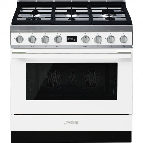 Smeg white online gas hob