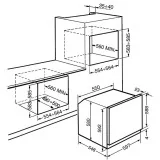 smeg sf106 Forno ventilato, 60 cm, inox e silver glass