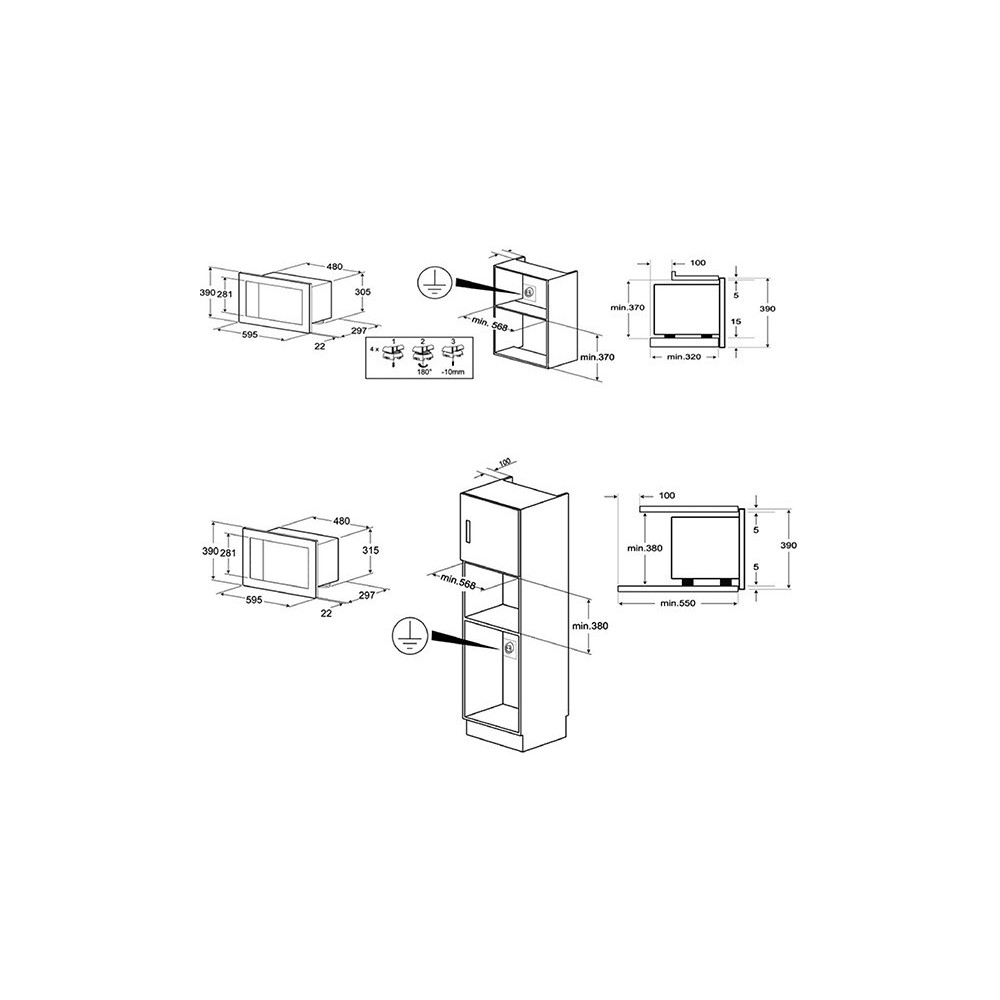 smeg fmi120 Forno a microonde