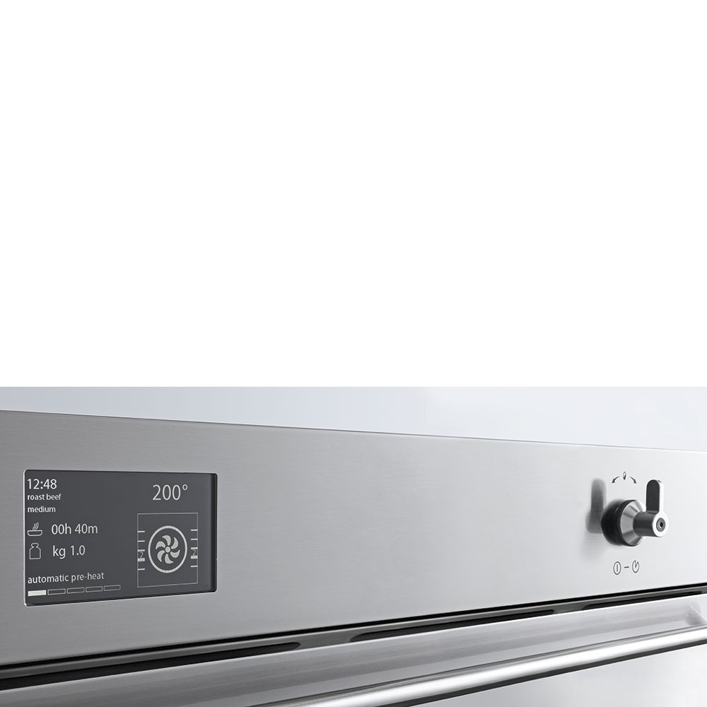 smeg sfp9395x1 Fan assisted oven pyrolytic, 90 cm