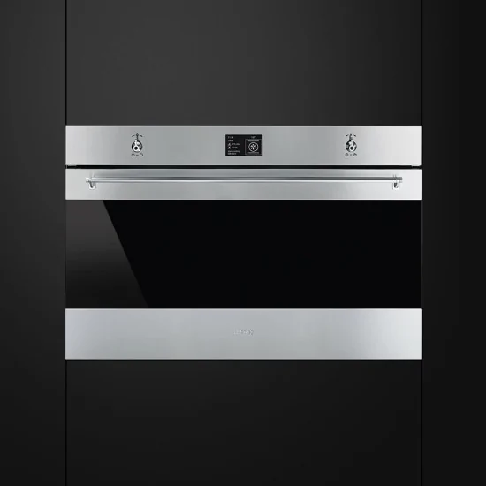 smeg sfp9395x1 Пиролитическая термовентилируемая духовка, 90 см