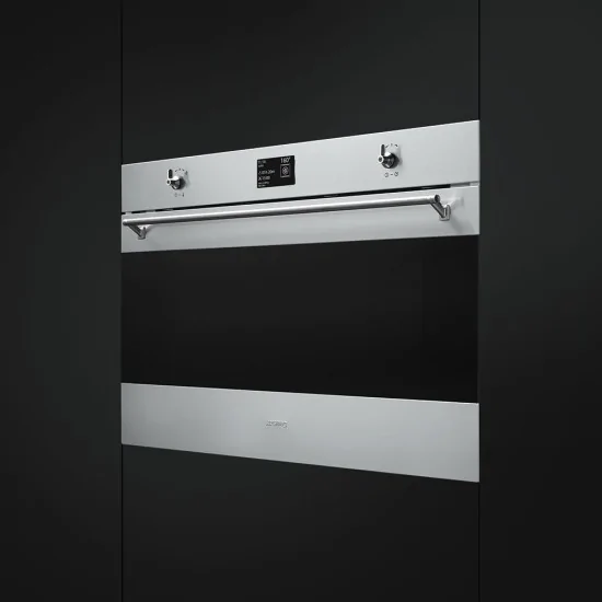 smeg sfp9395x1 Пиролитическая термовентилируемая духовка, 90 см