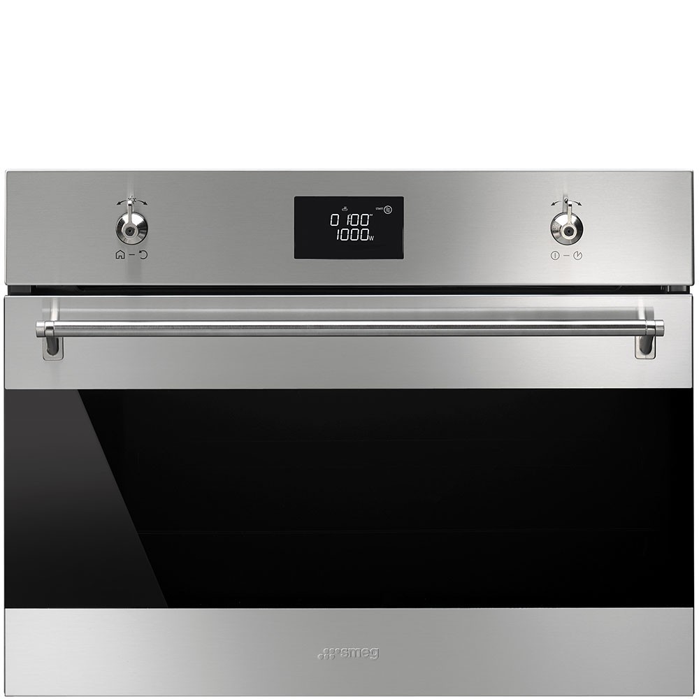 smeg sf4390mcx Forno compatto combinato microonde