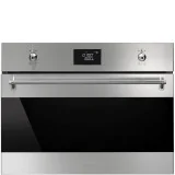 smeg sf4390mcx Компактная комбинированная микроволновая печь