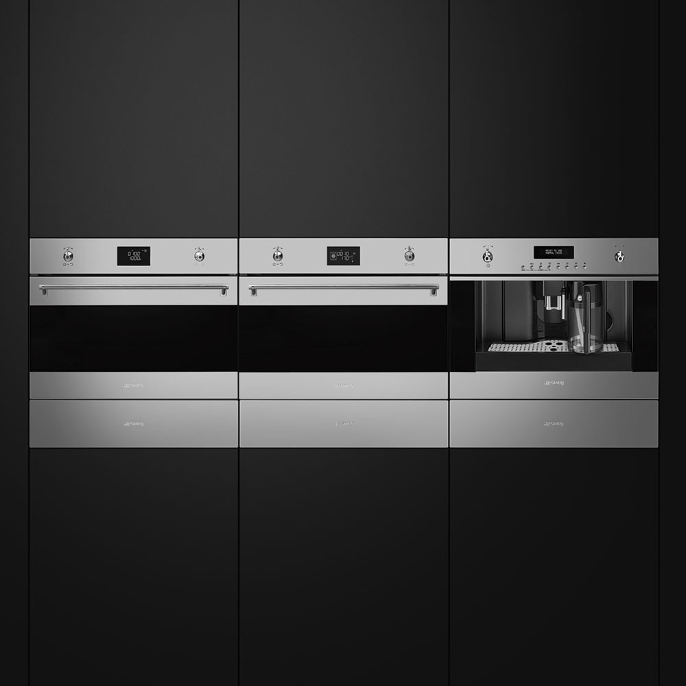 smeg sf4390mcx Forno compatto combinato microonde