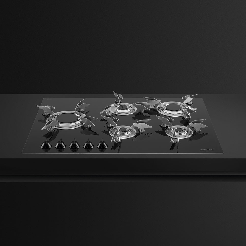 smeg pxl675l HOB, 75 CM, GAZ, DOLCE STIL NOVO
