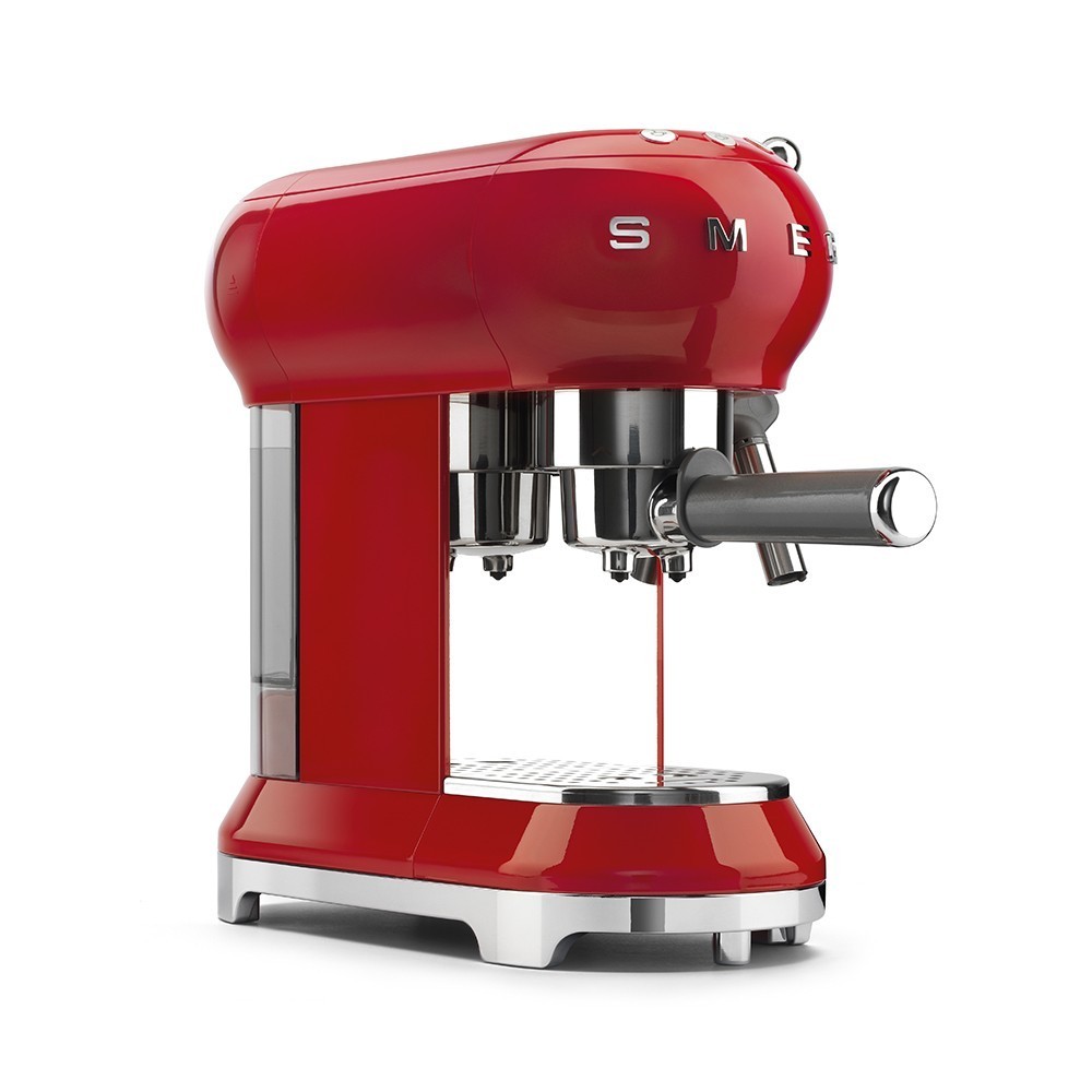 smeg ECF01CREU Espresso Coffee Machine Pastel