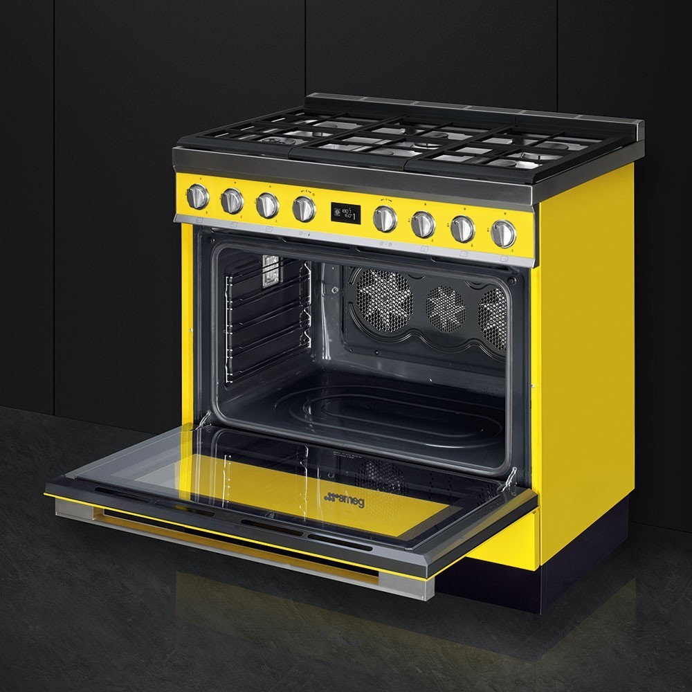 smeg portofino CPF9GPR Küche Portofino rot