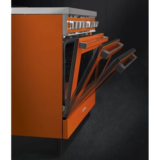 smeg portofino CPF9GMOR Cucina Portofino rosso