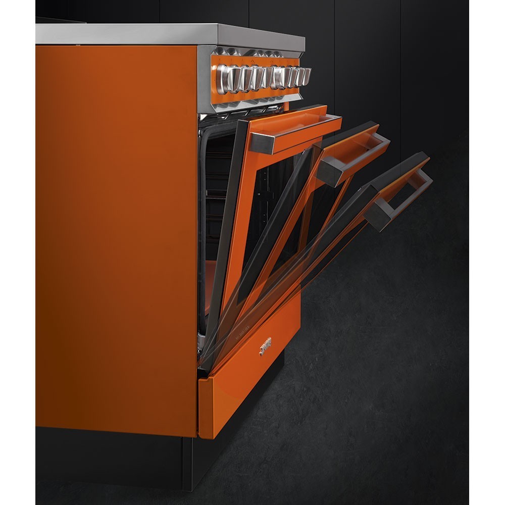 smeg portofino CPF9GMR Cucina Portofino rosso