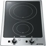 smeg pgf31g-1 Piso de cocina Domino, semi-file, 30 cm