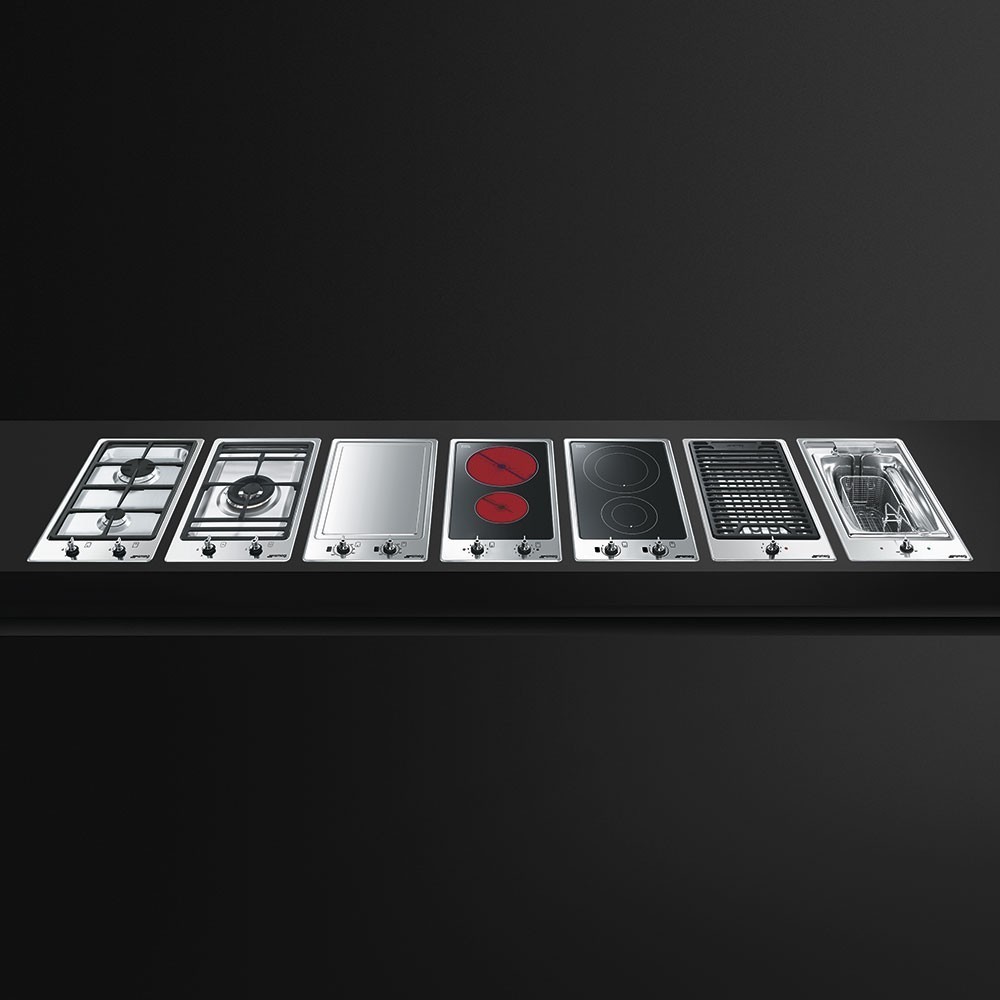 smeg pgf31g-1 Domino 滚刀，半嵌入式，30 厘米