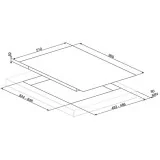 smeg pv695lcnr HOB, 90 CM, GAS