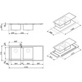 smeg lft116d FLAT SINK