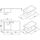 smeg lft861d recessed sink