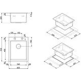 smeg lft34RS Lavello da incasso