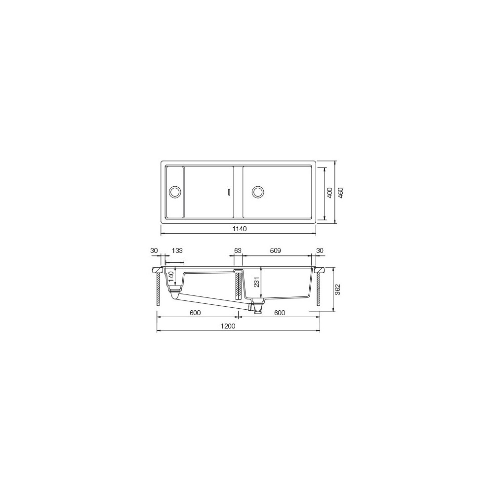 schock PRPD150A99 lavello 