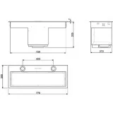 smeg KSEG78PXE Capota oculta integrada