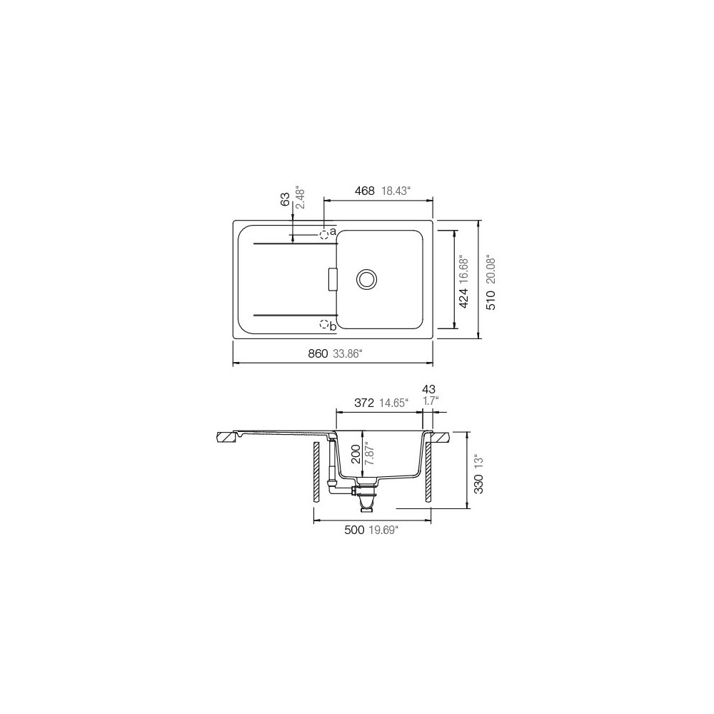 schock wemd100a81 lavello 