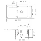 schock wemd100a81 fregadero 