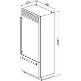 smeg rf396lsix luxury cool