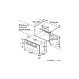 bosch hva541ns0 Forno da incasso 90 cm 