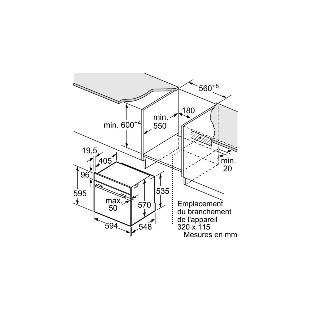 Siemens HB573ABR0 Forno Pirolitico da Incasso, Inox 