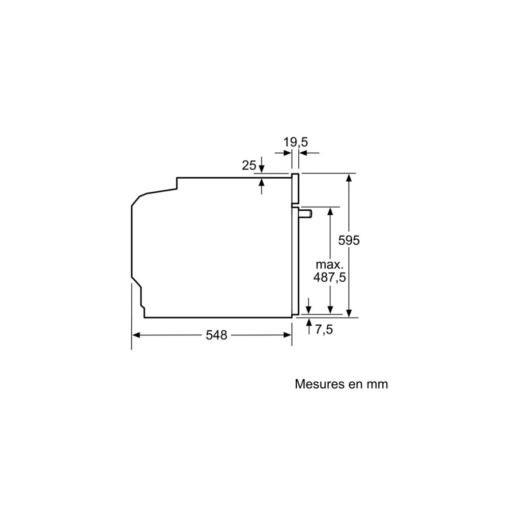 Siemens HB573ABR0 Forno Pirolitico da Incasso, Inox 